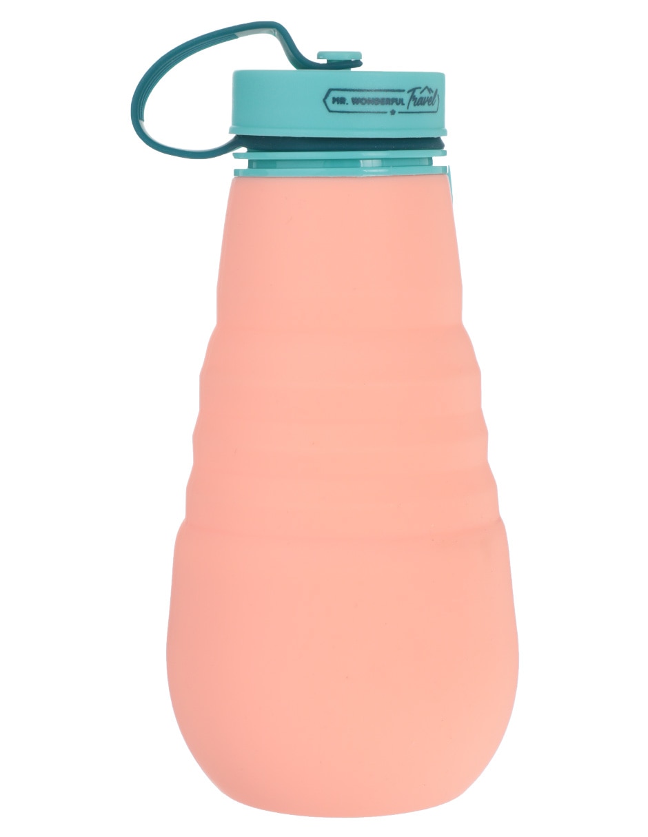 Botella de agua de plástico con tapa rosca 2