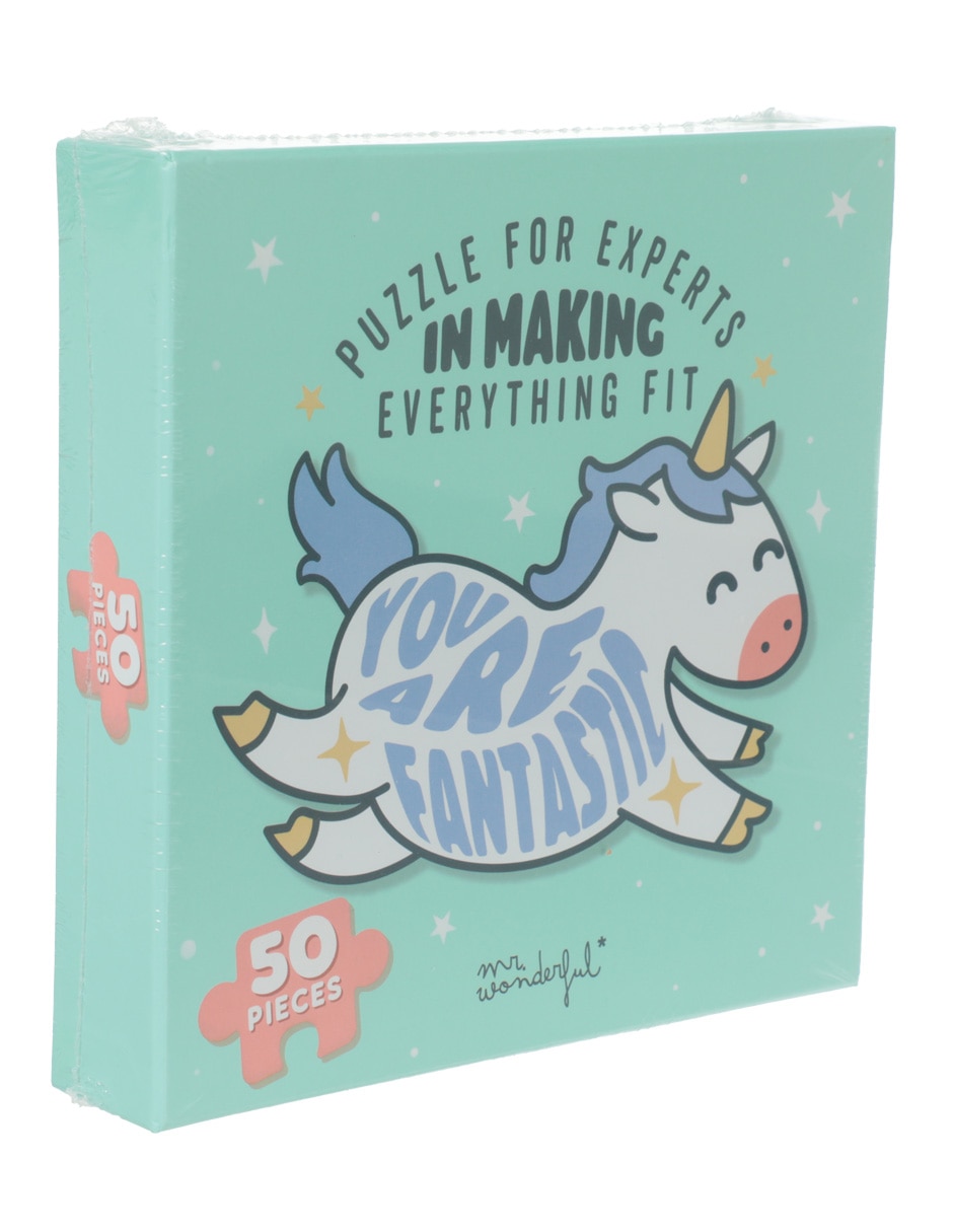 Rompecabezas Unicornio mágico Mr Wonderful 50 piezas