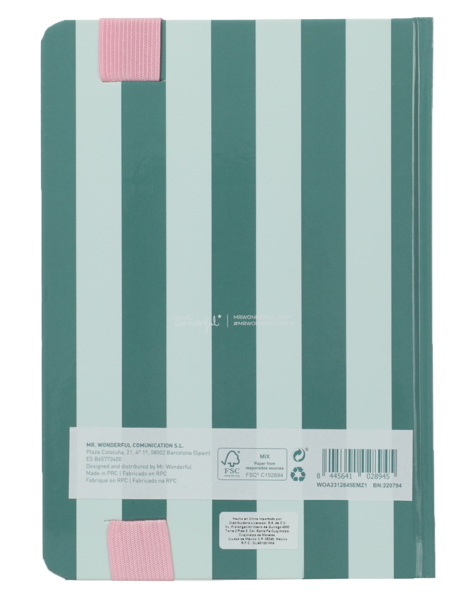 Libreta hoja rayada 2