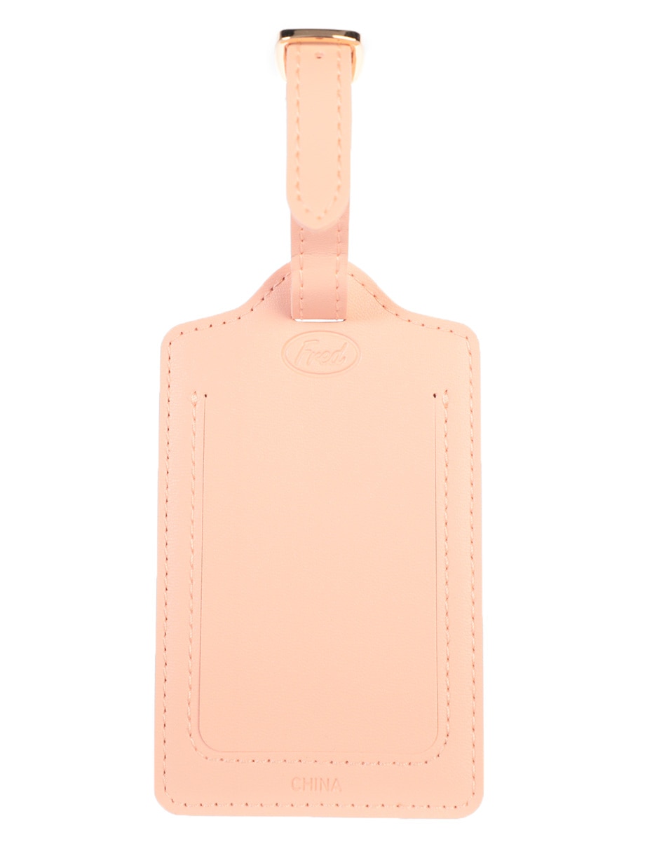 Identificador de maleta Wander Ware forma rectangular de poliéster