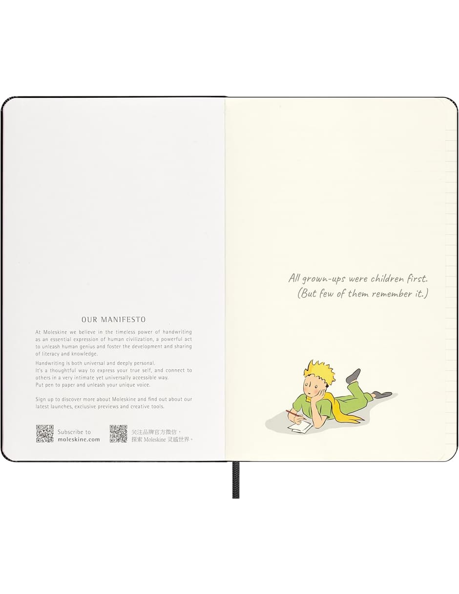 Set libreta Moleskine El Principito hoja rayada