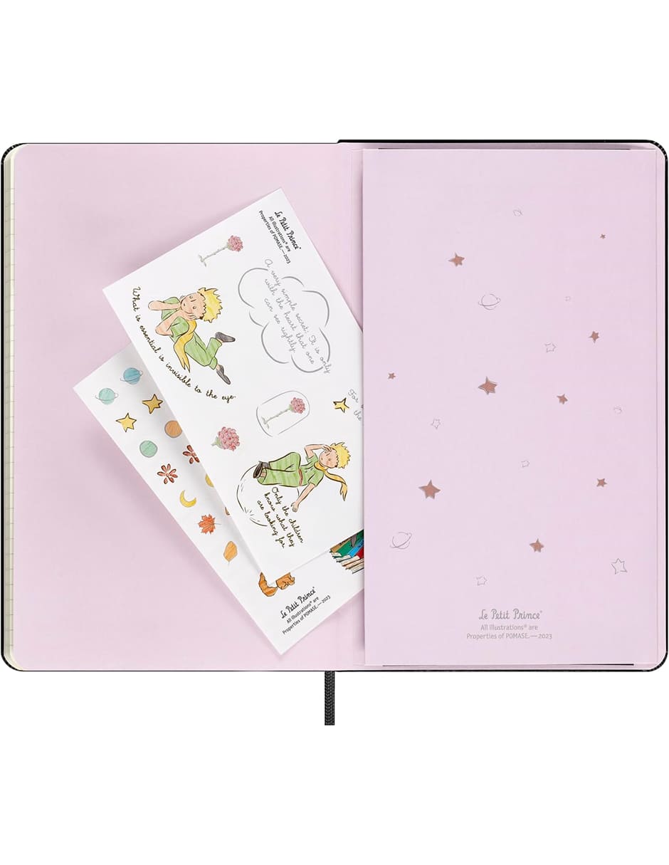 Set libreta El Principito hoja rayada