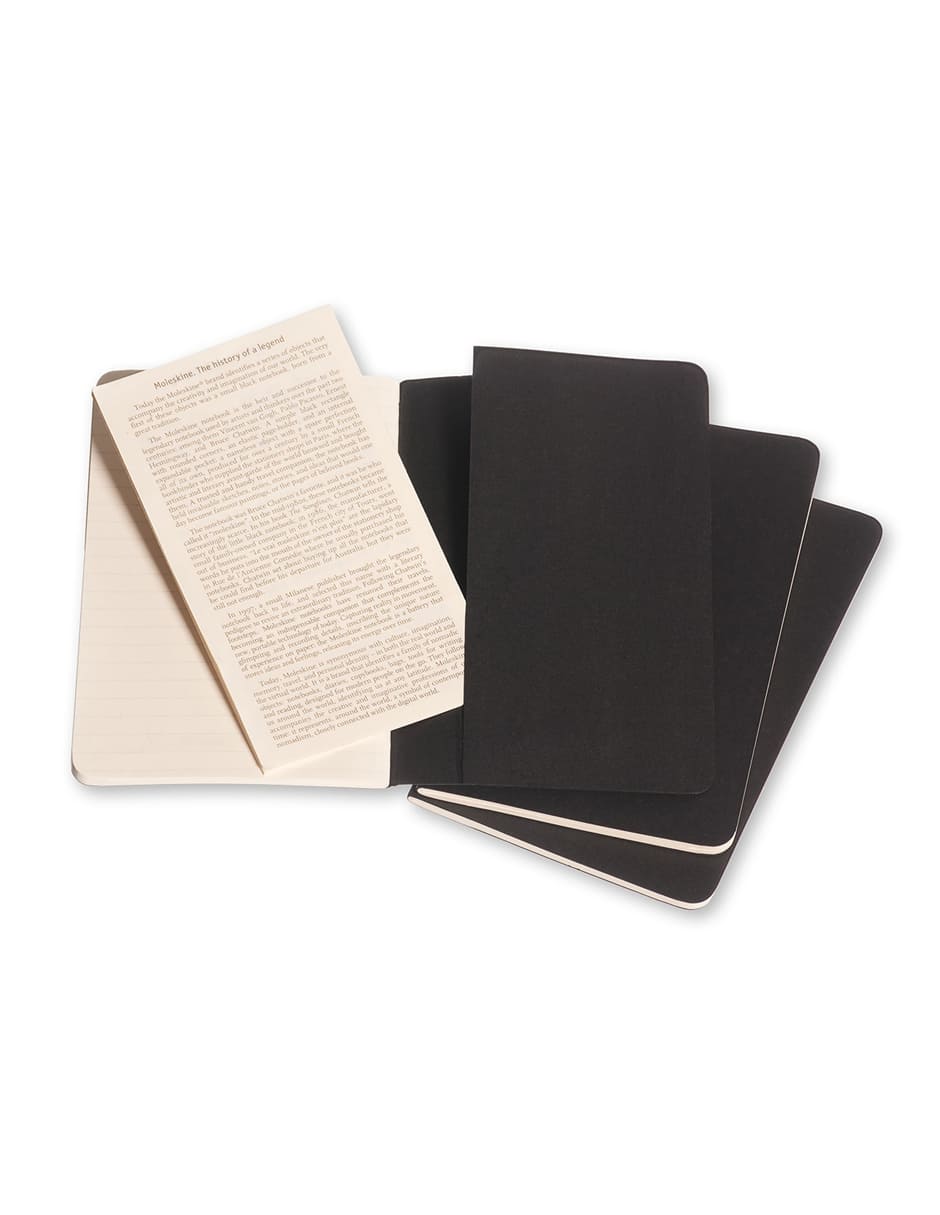 Set libreta Moleskine hoja rayada