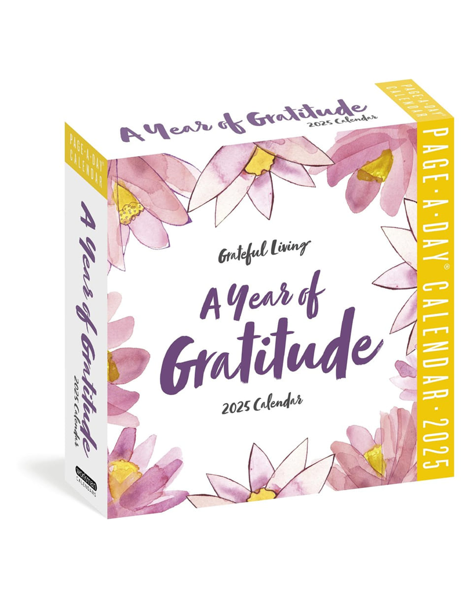 Calendario de escritorio Workman Publishing Company Grateful Living
