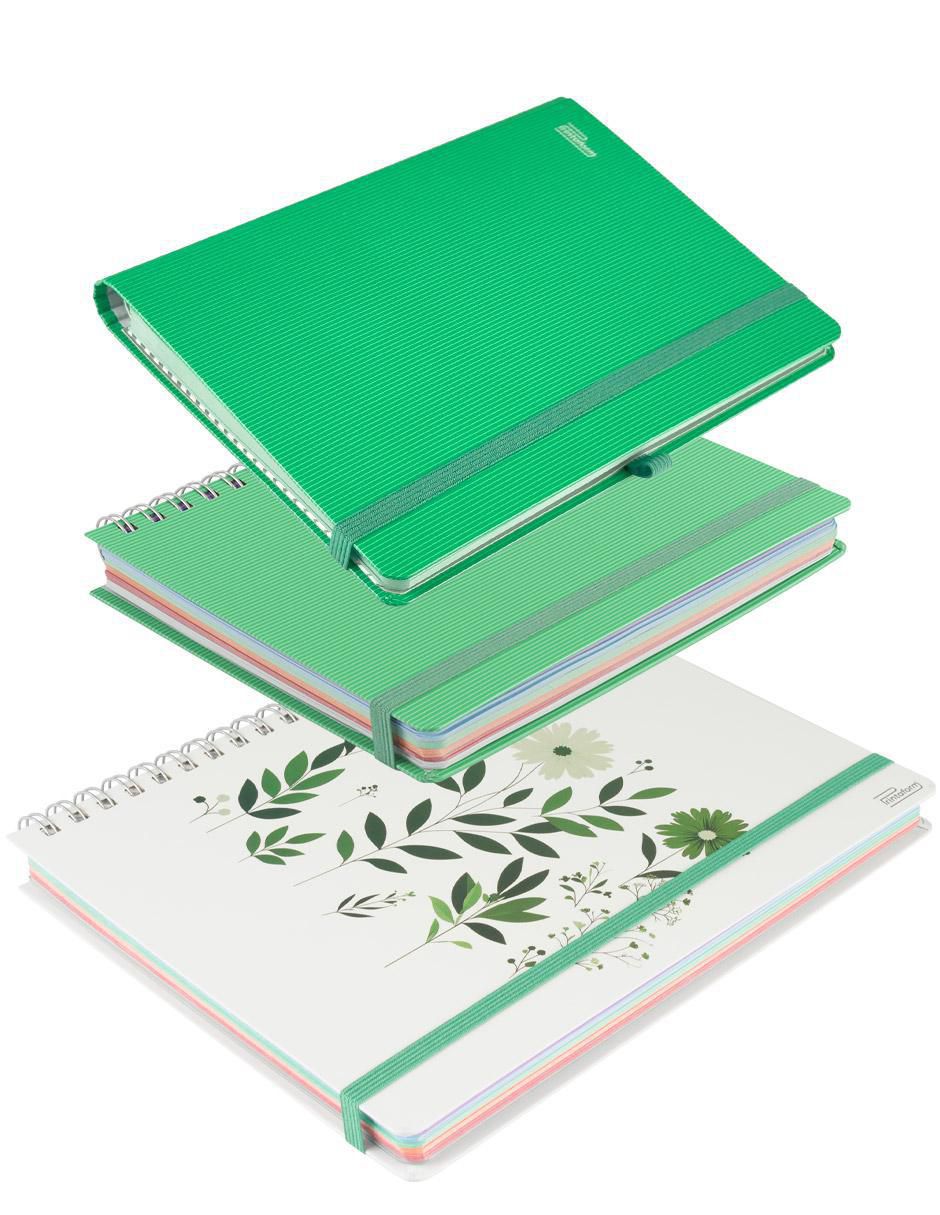 Set libreta hoja a rayas