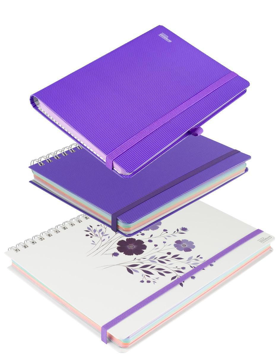 Set libreta hoja a rayas