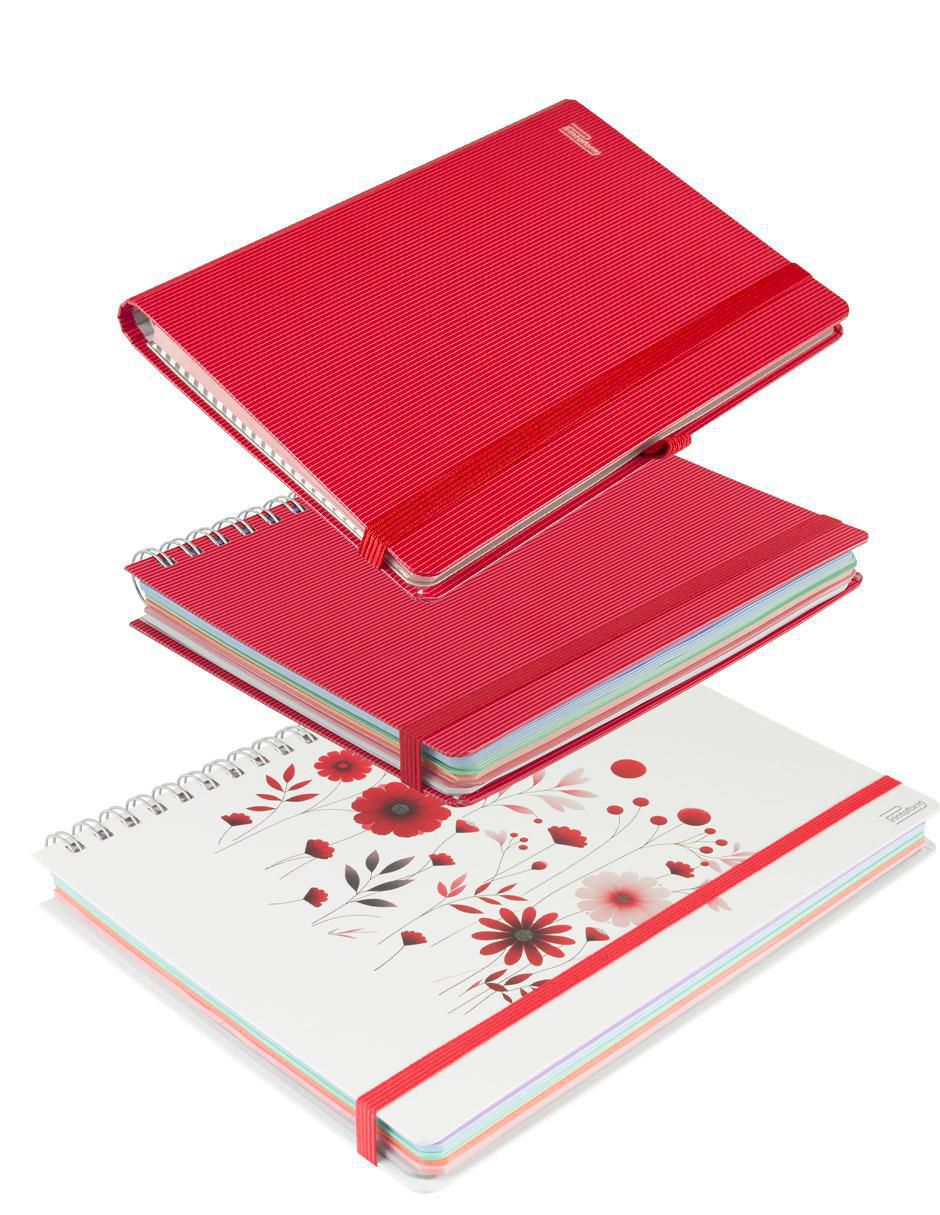 Set libreta hoja a rayas