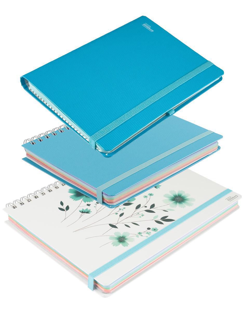 Set libreta hoja a rayas