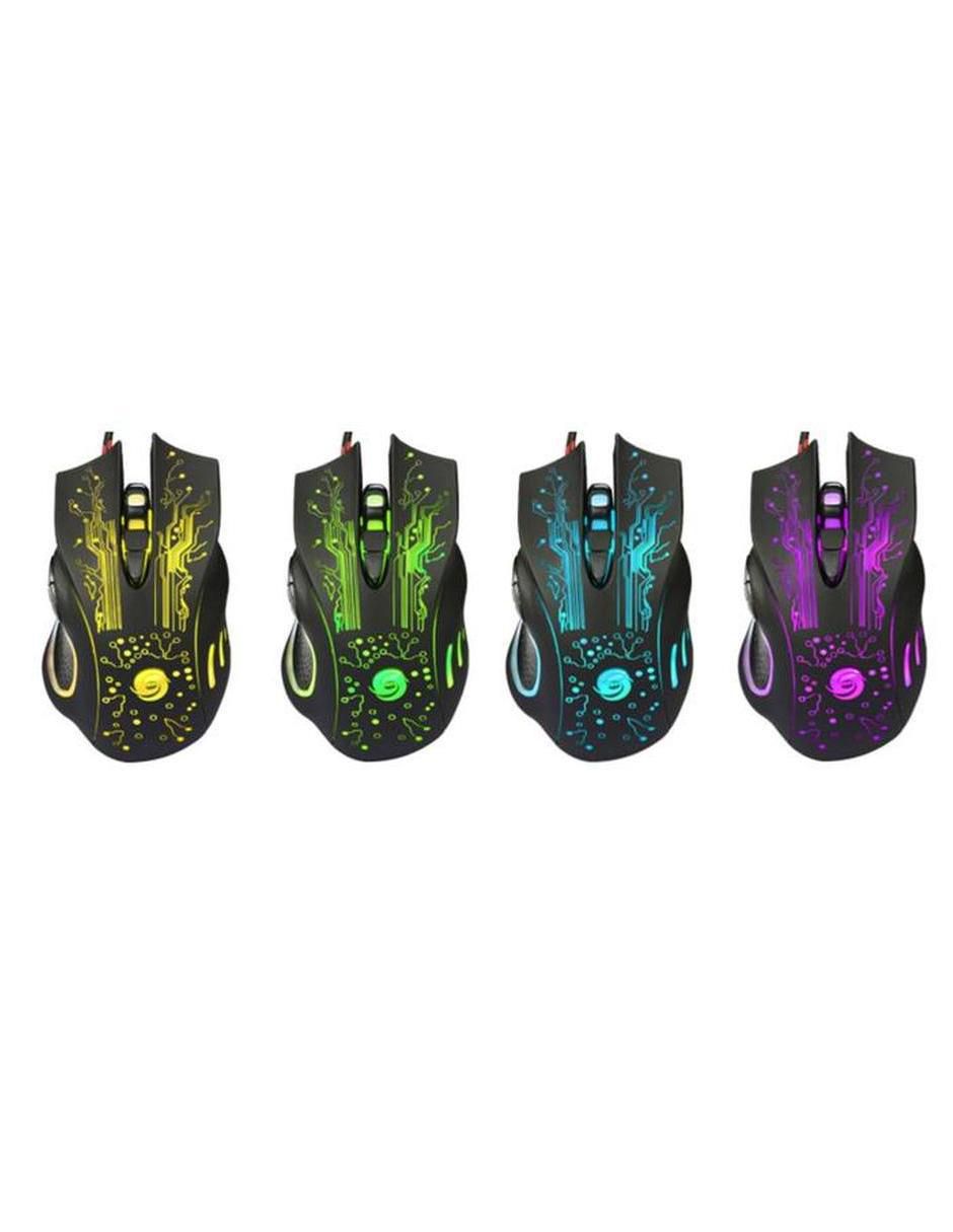 Mouse Gamer Alámbrico glowknight mxglo-001 4