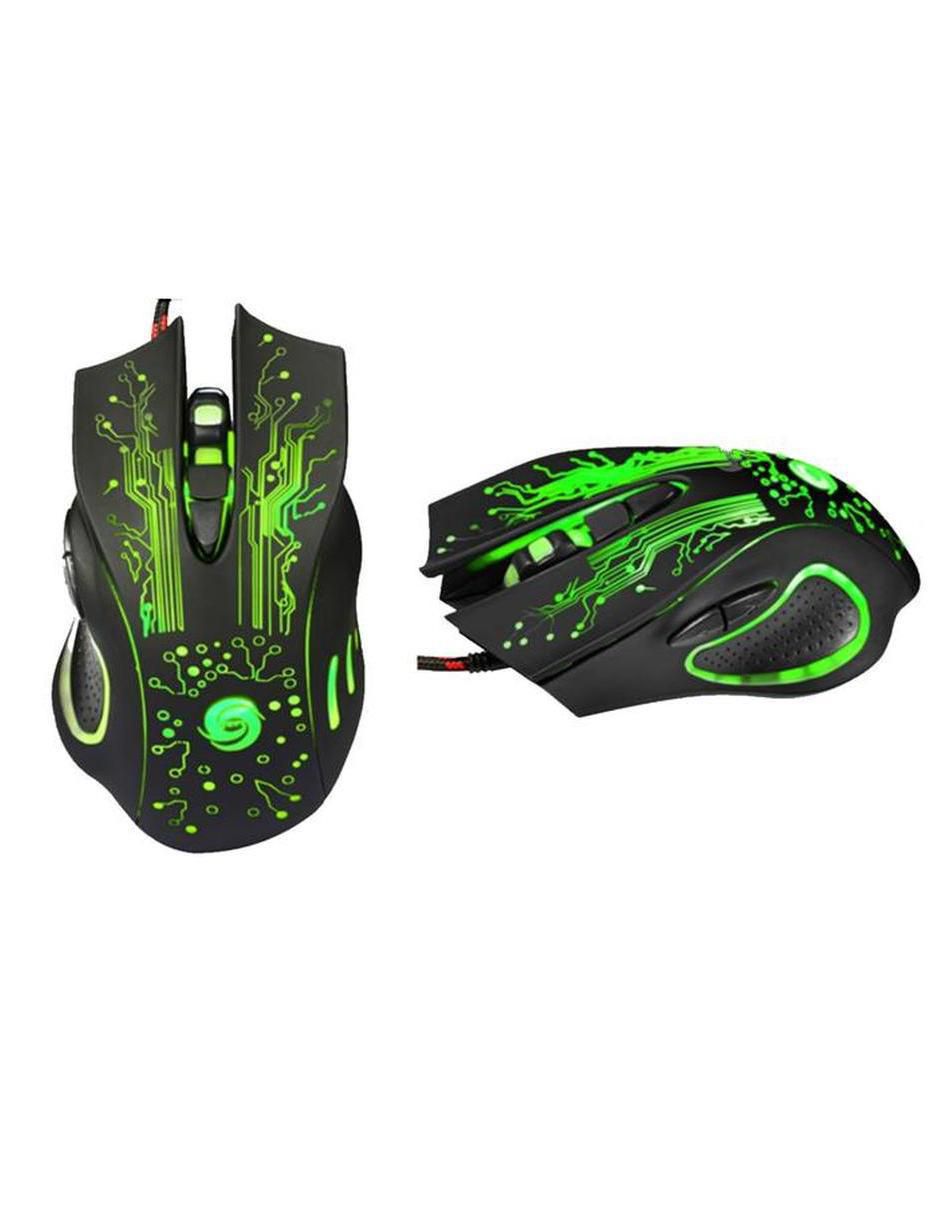 Mouse Gamer Alámbrico glowknight mxglo-001 6