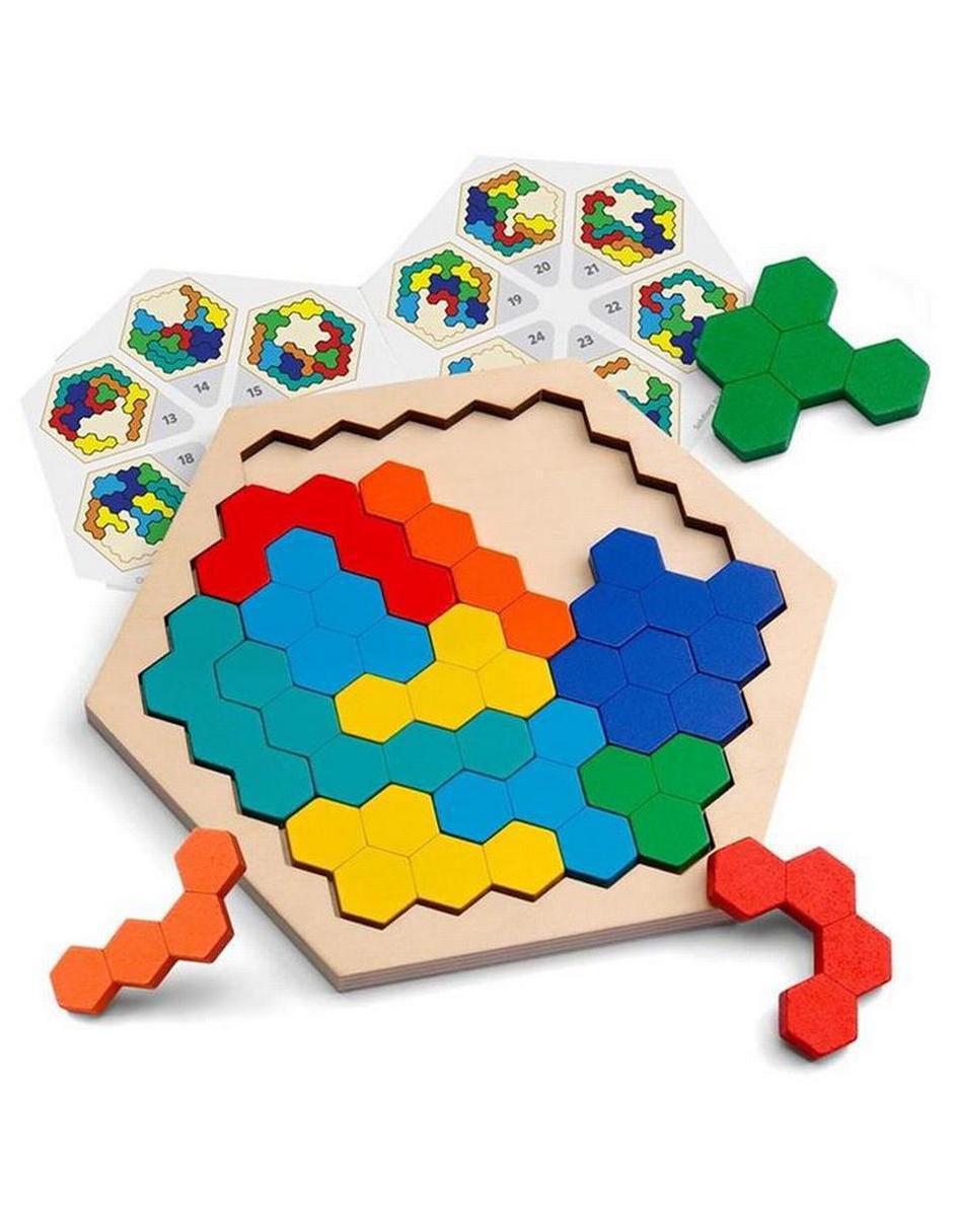 Puzzhex juego didáctico infantil unisex 2