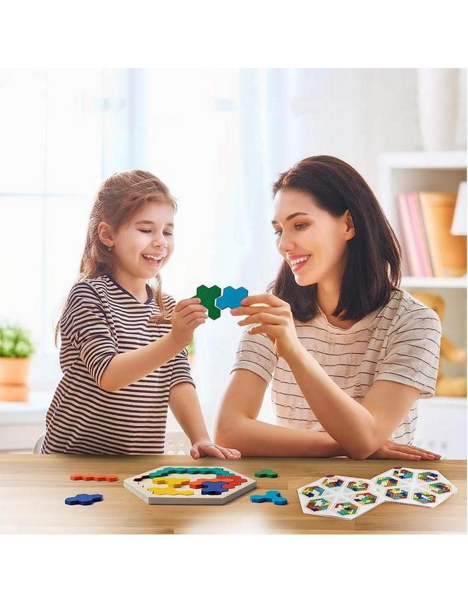 Puzzhex juego didáctico infantil unisex 3