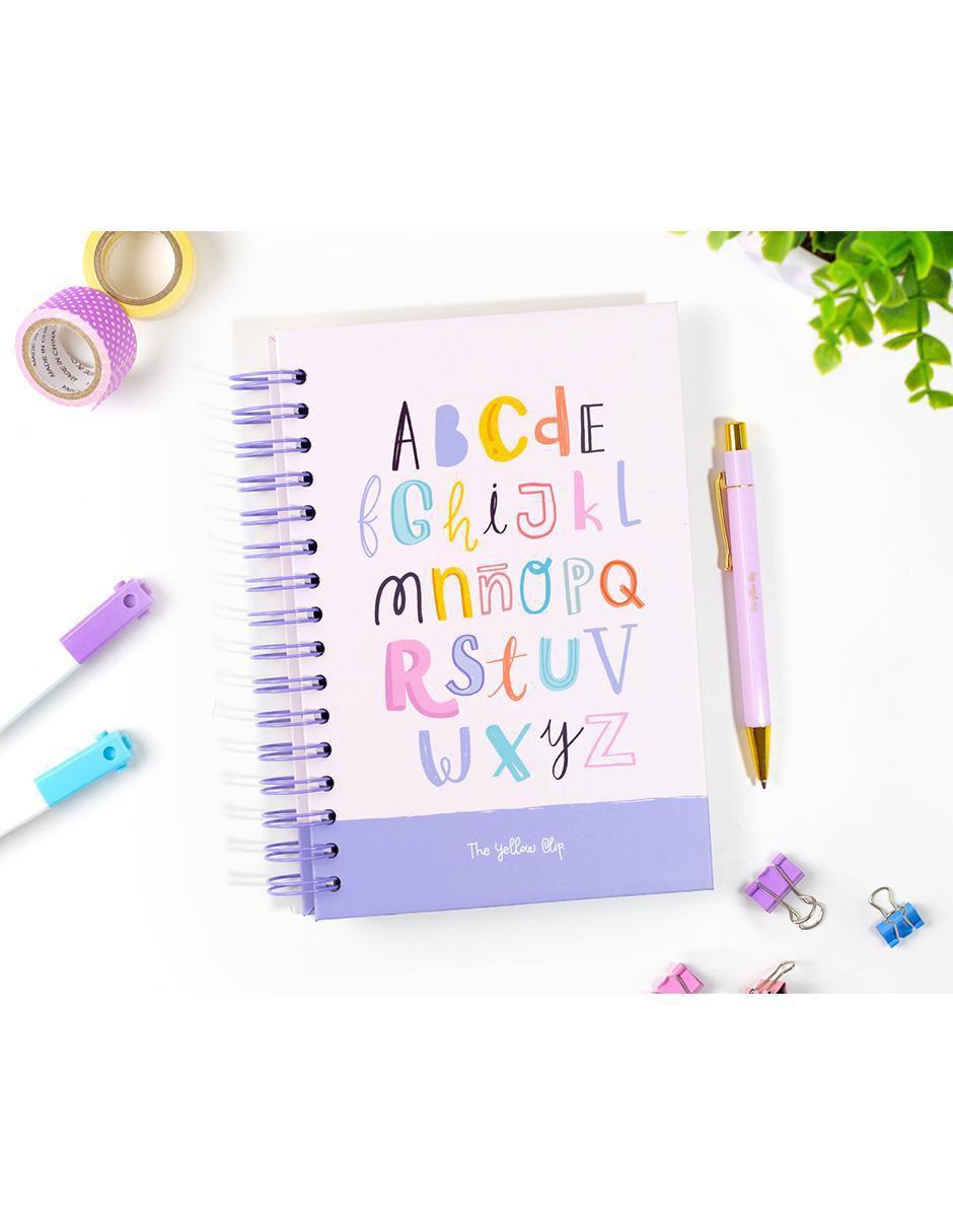 Cuaderno hoja a rayas y blanca 6