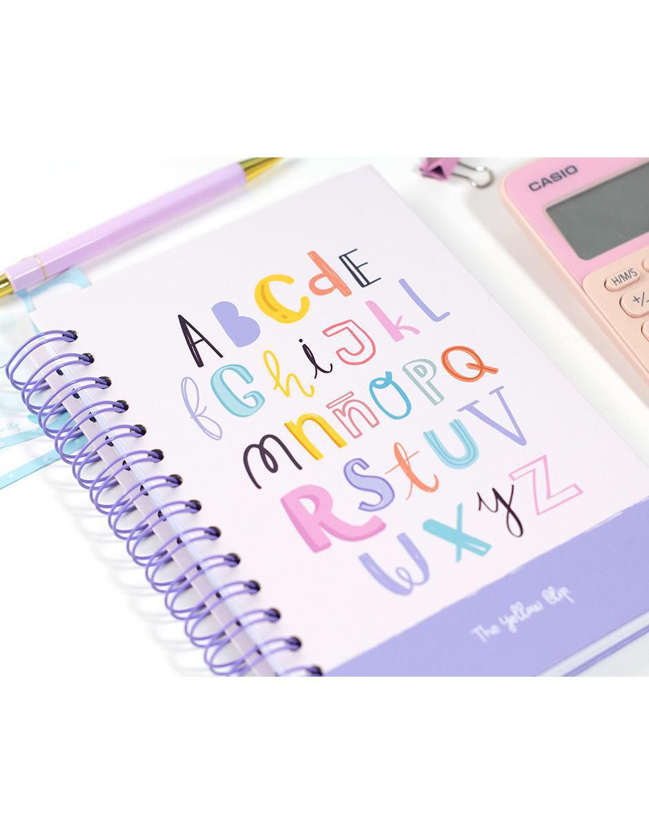 Cuaderno hoja a rayas y blanca 7