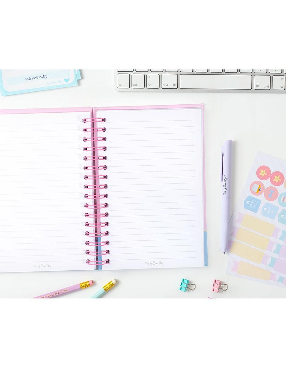 Cuaderno hoja a rayas y blanca 5