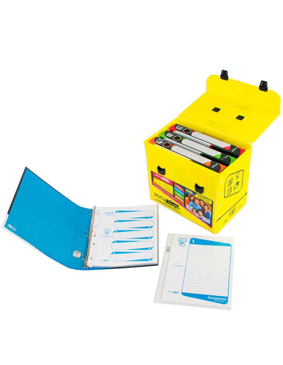 Kit carpeta con argollas 3
