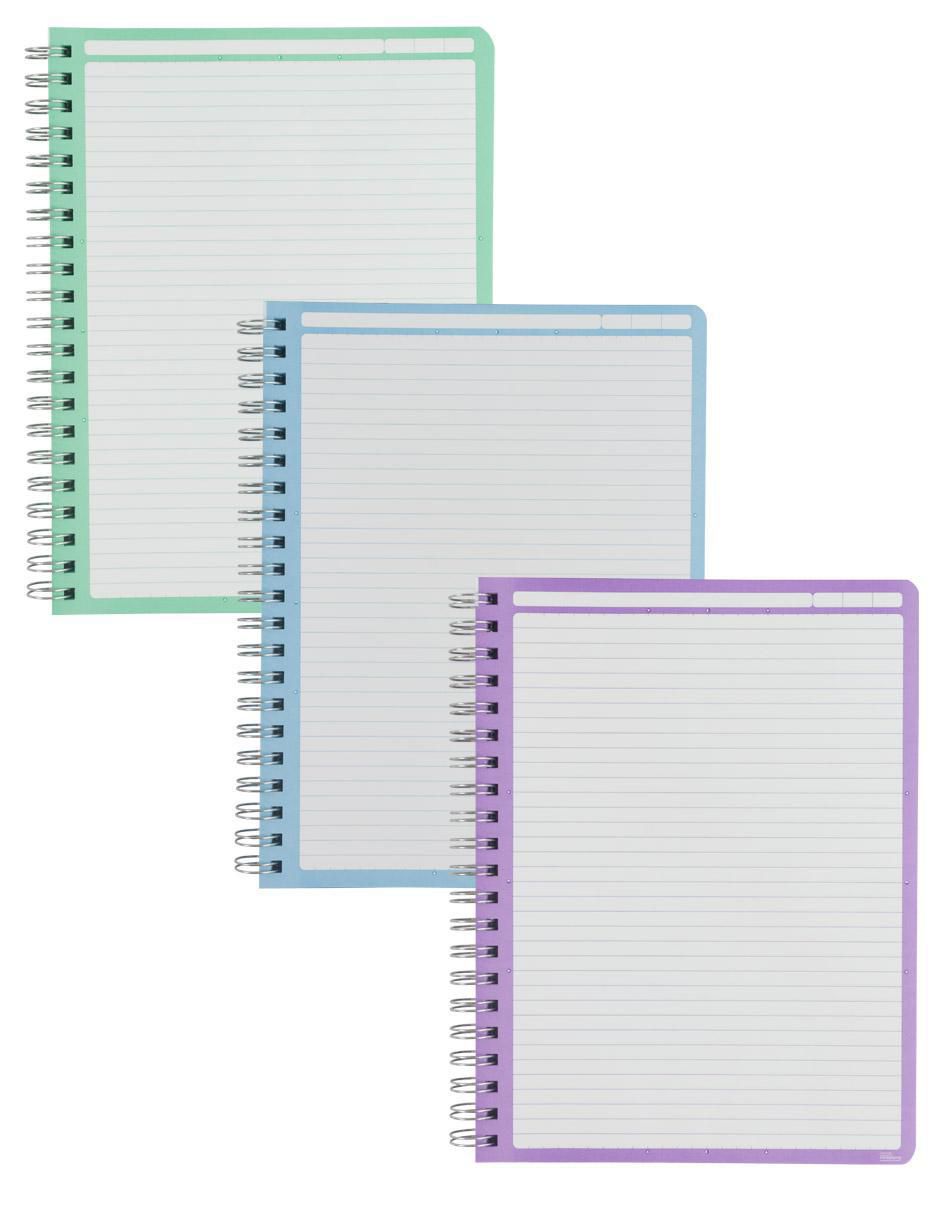Set libreta a rayas 5