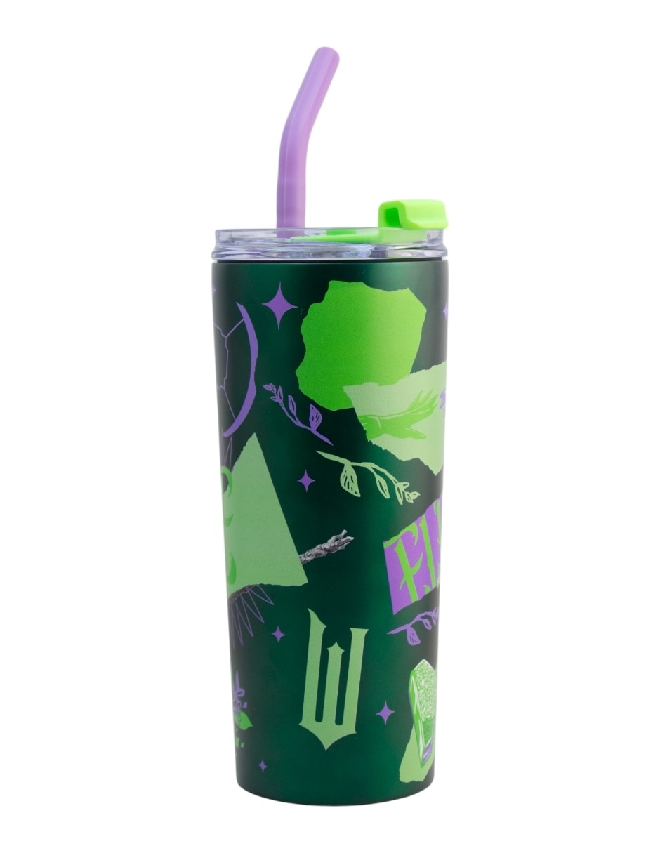Termo de acero inoxidable Wicked con tapa a presión 2
