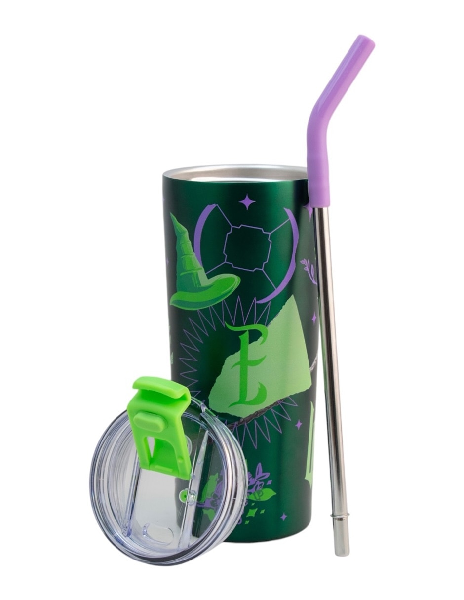 Termo de acero inoxidable Wicked con tapa a presión 4