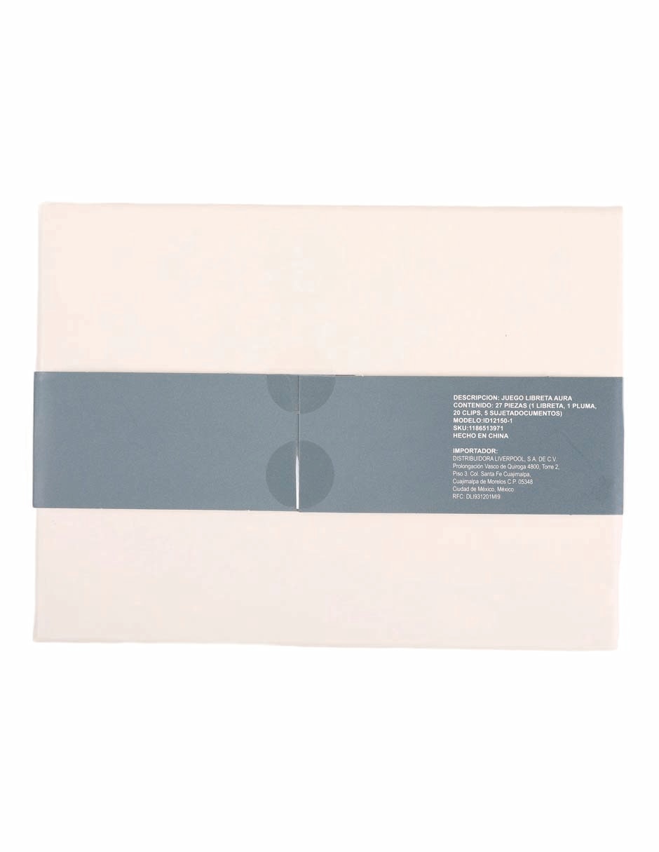 Set libreta Genérica Aura diferentes diseños