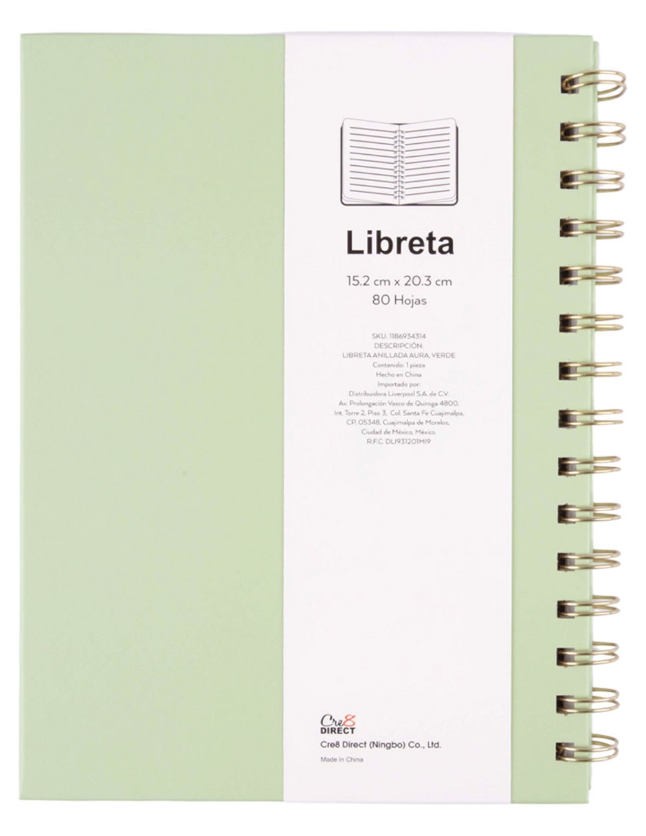 Libreta hoja a rayas 2