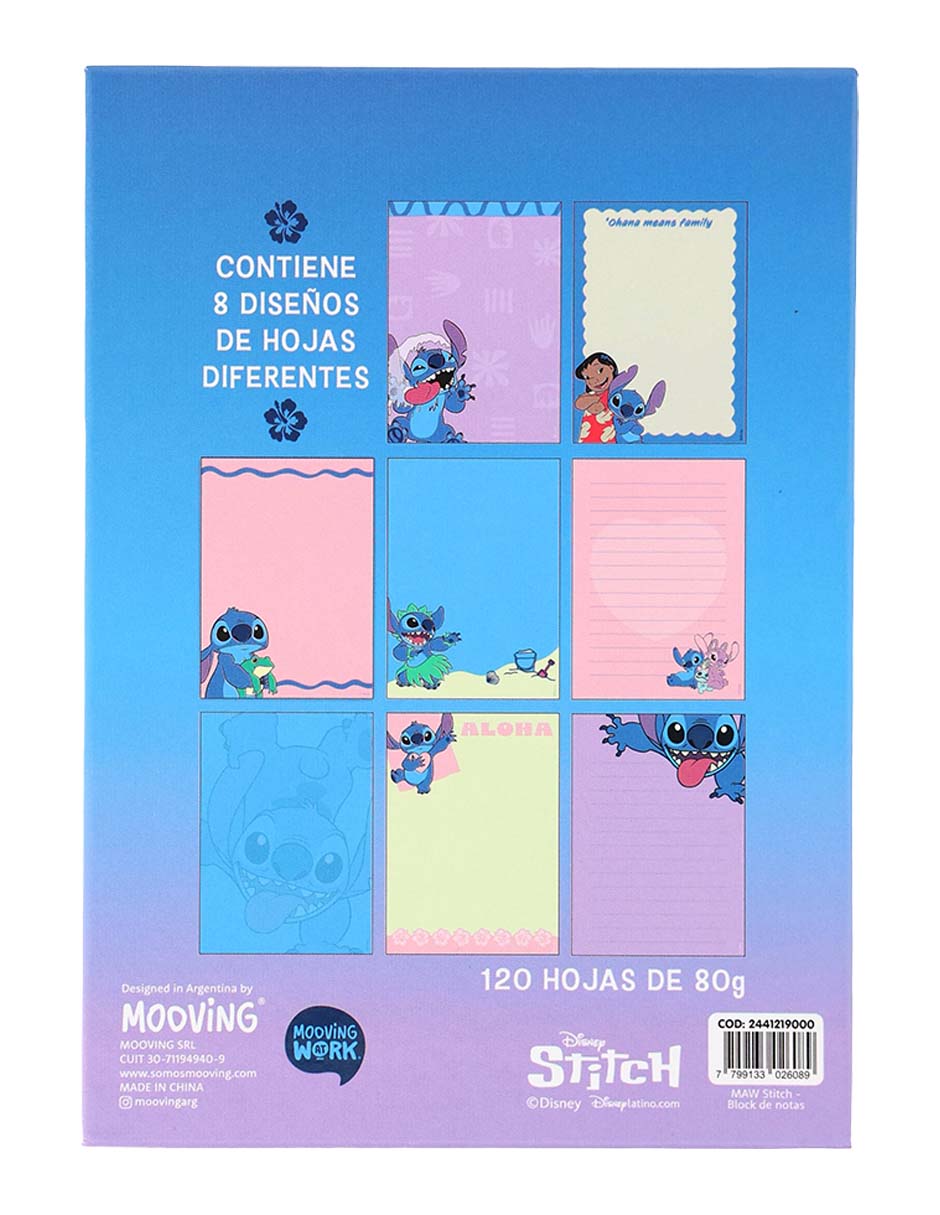 Block notas 120 hojas 2