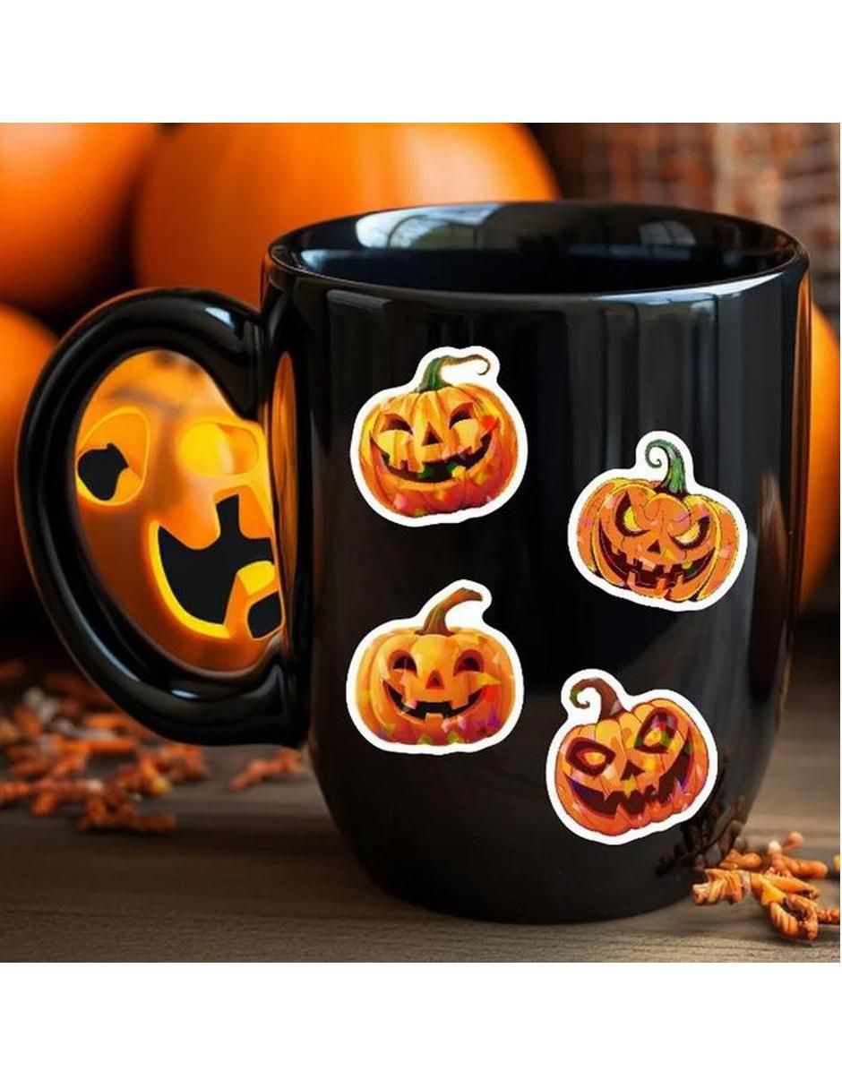 Calcomanía Halloween Pumpkins 2