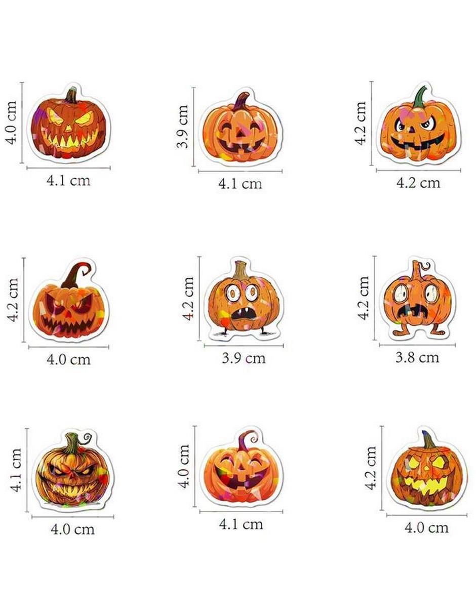 Calcomanía Halloween Pumpkins 3