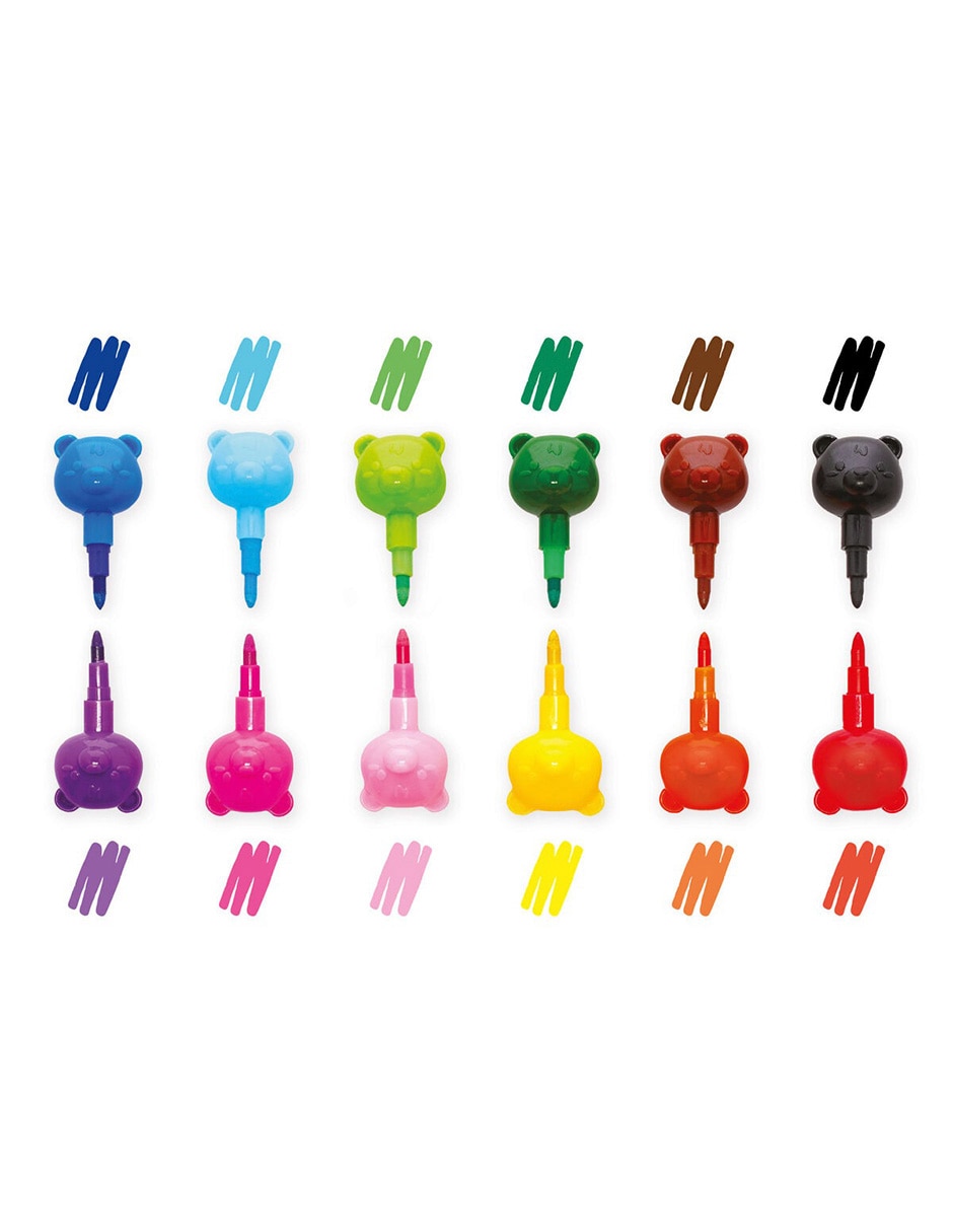 Crayolas legami extraordinary stationery 12 piezas