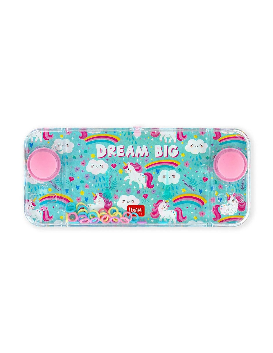 Minijuego de agua unicornio legami wonderland legami juego recreativo para niña