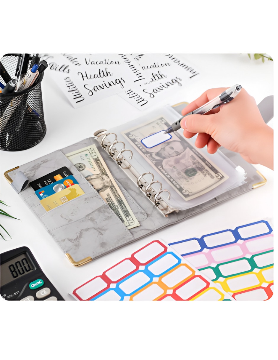 Carpeta con argollas Liso de Sintético