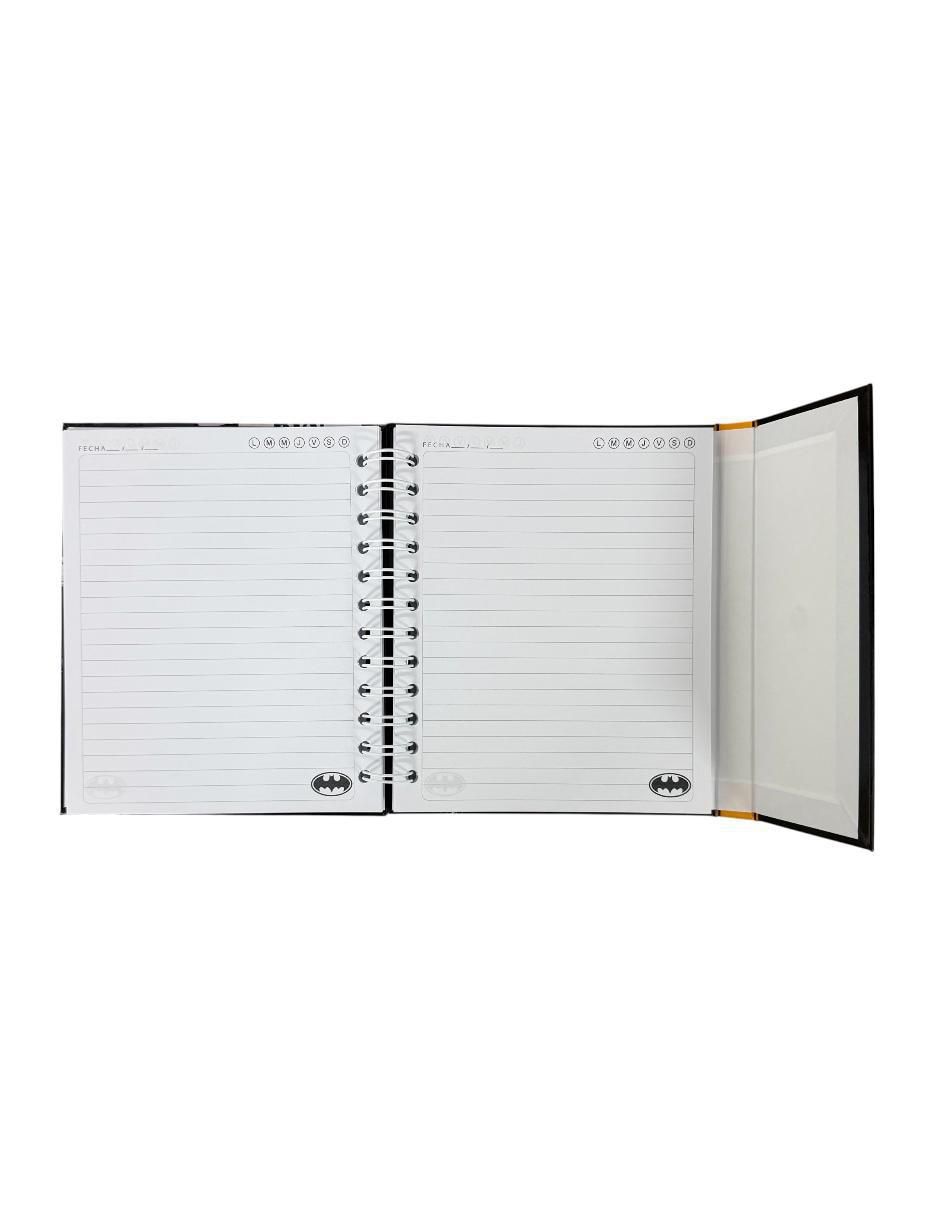 Libreta Luxo Mx Batman a rayas