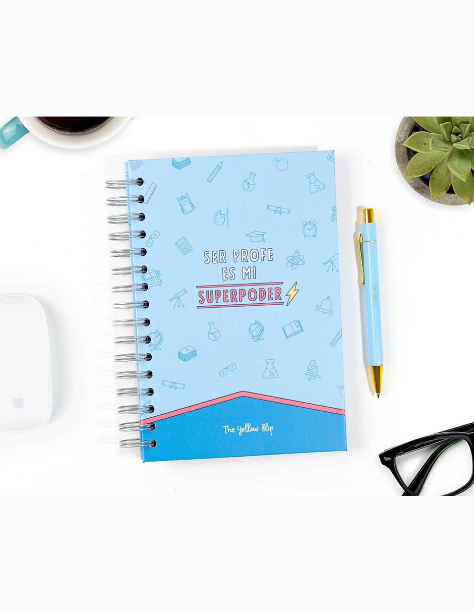 Cuaderno The Yellow Clip a rayas y blanca