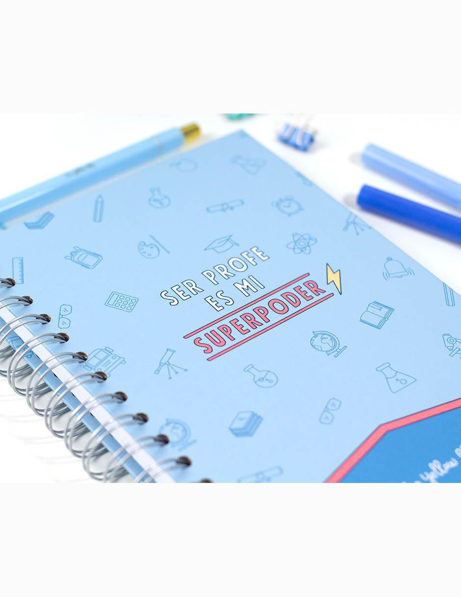 Cuaderno The Yellow Clip a rayas y blanca