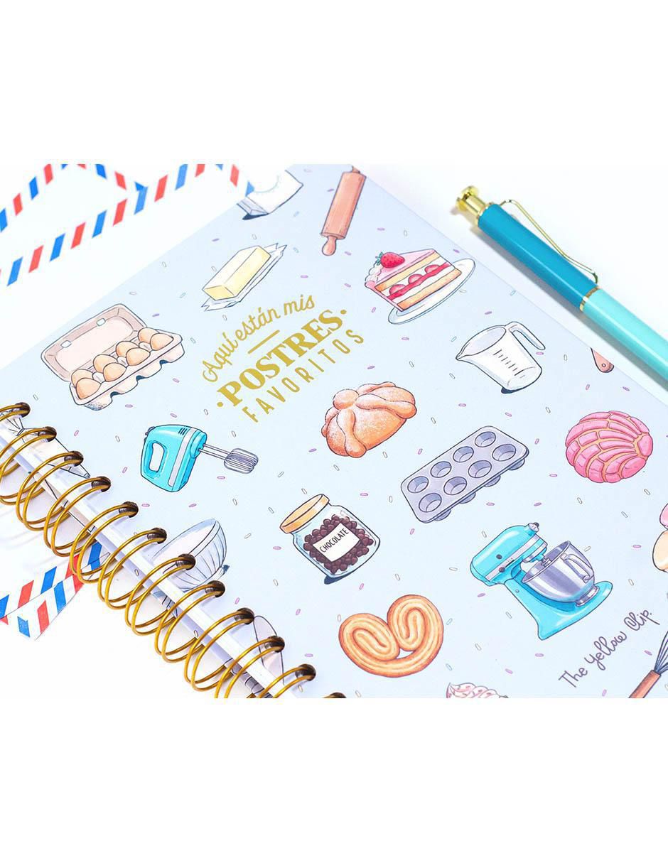 Libreta para recetas The Yellow Clip