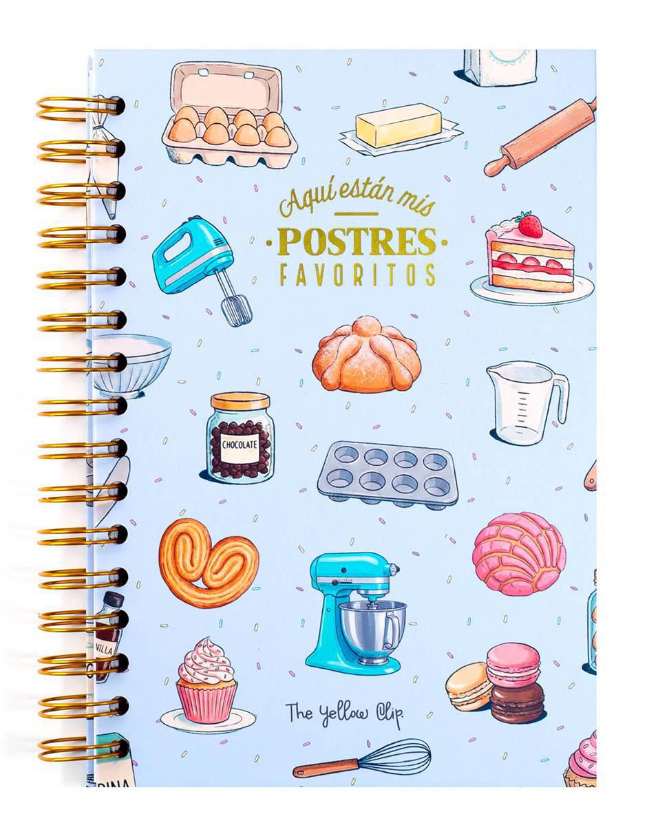 Libreta para recetas The Yellow Clip