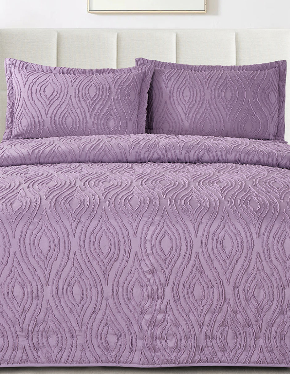 Set edredón Ligero Malva Twist