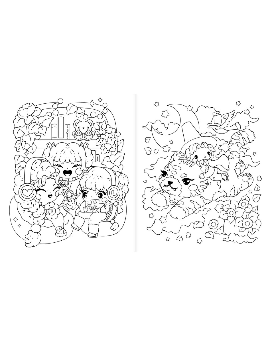 Libro de colorear para fans de las guerreras k-pop 2