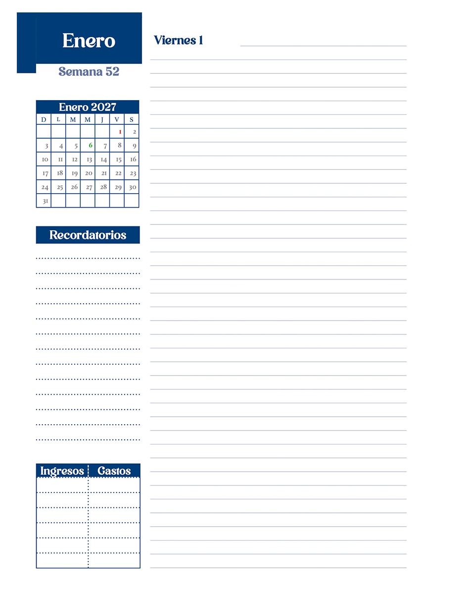 Agenda deluxe 3