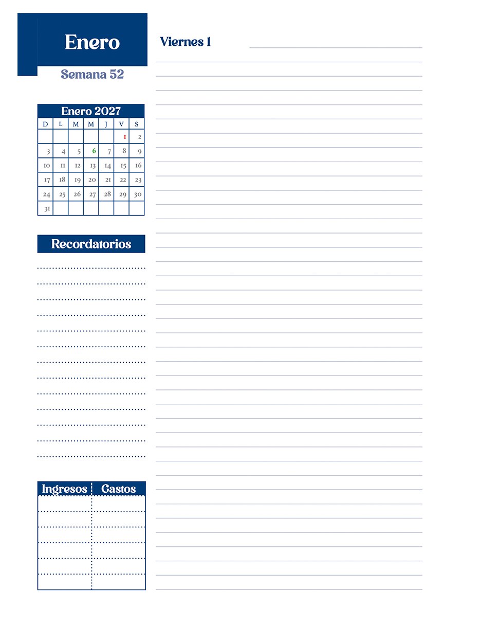 Agenda deluxe 3