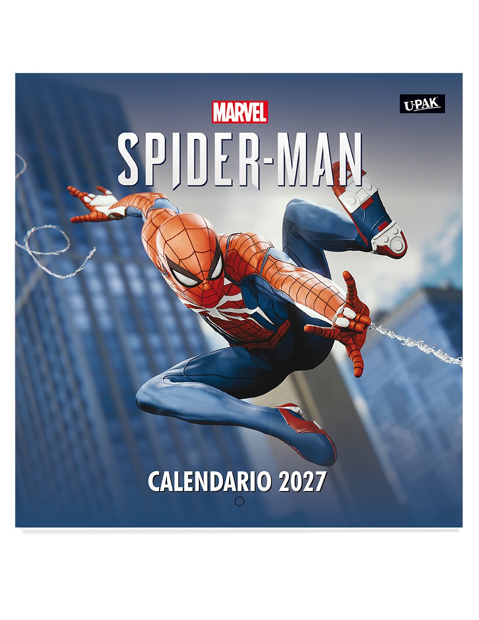 Calendario de pared marvel spiderman