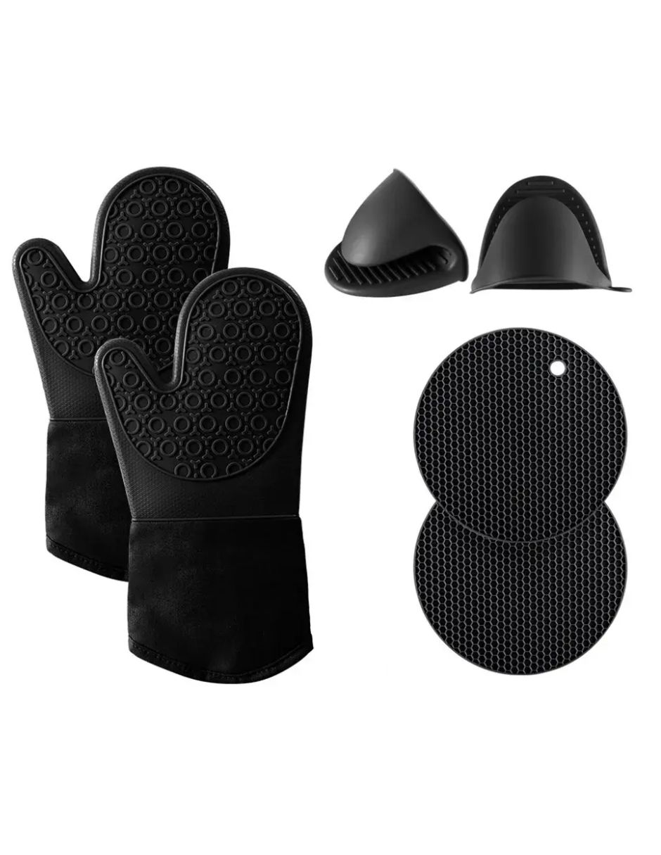 Guantes horno de silicón