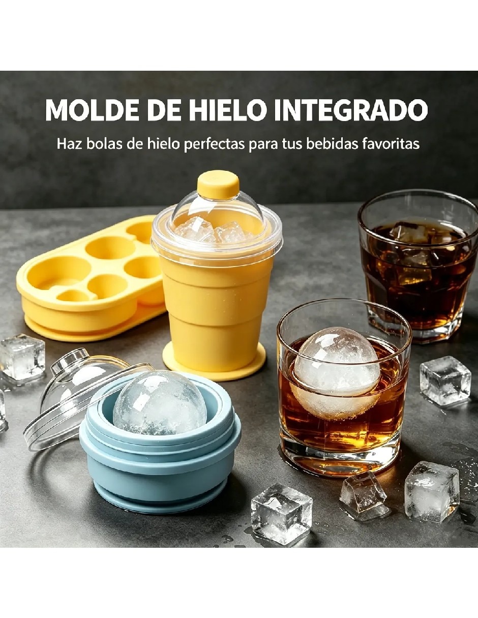 Vaso Con tapa y popote de Silicón con 4 piezas piezas 2